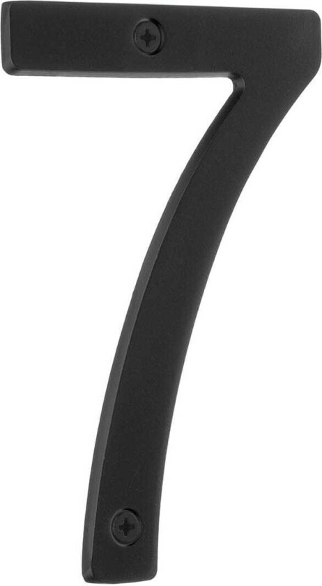 Villa Husnummer H12cm Svart / 7