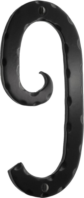 Bilde av Husnummer H15cm Svart / 9