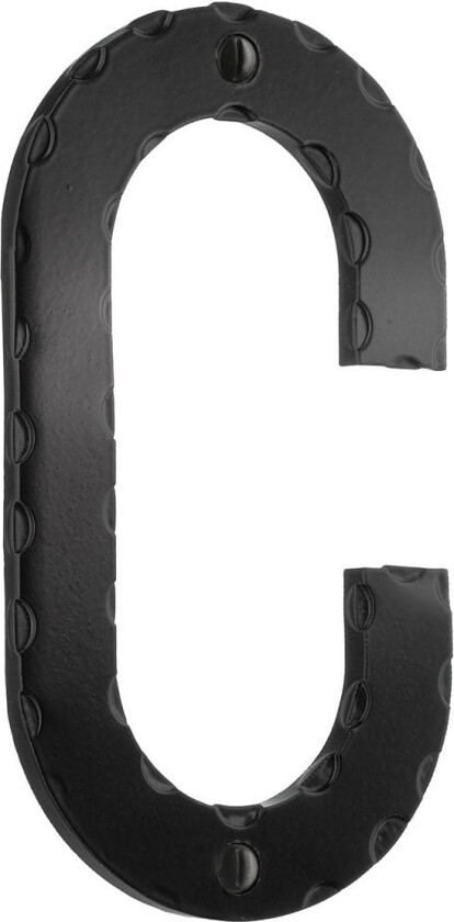 Husbokstav H12cm Svart / C