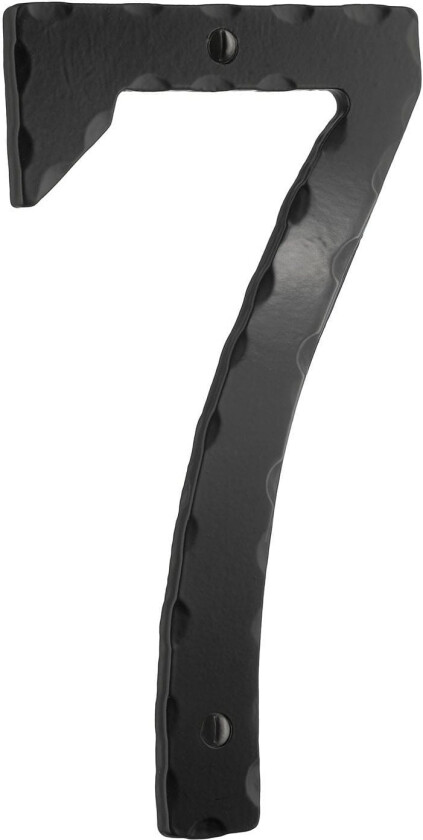 Husnummer H15cm Svart / 7