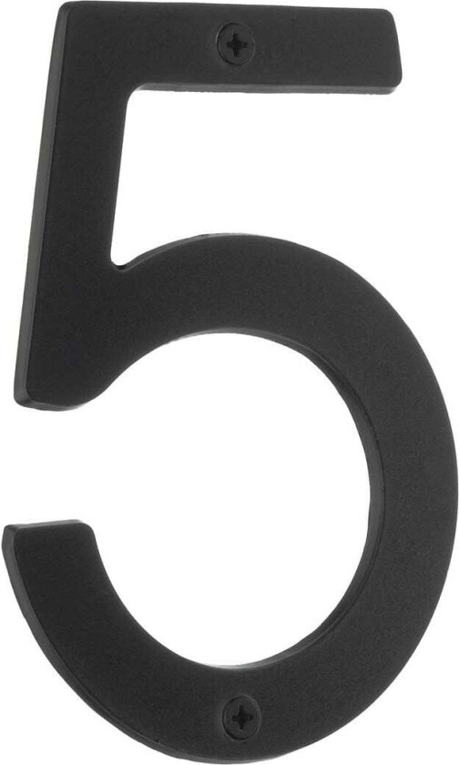 Bilde av Villa Husnummer H12cm Svart / 5