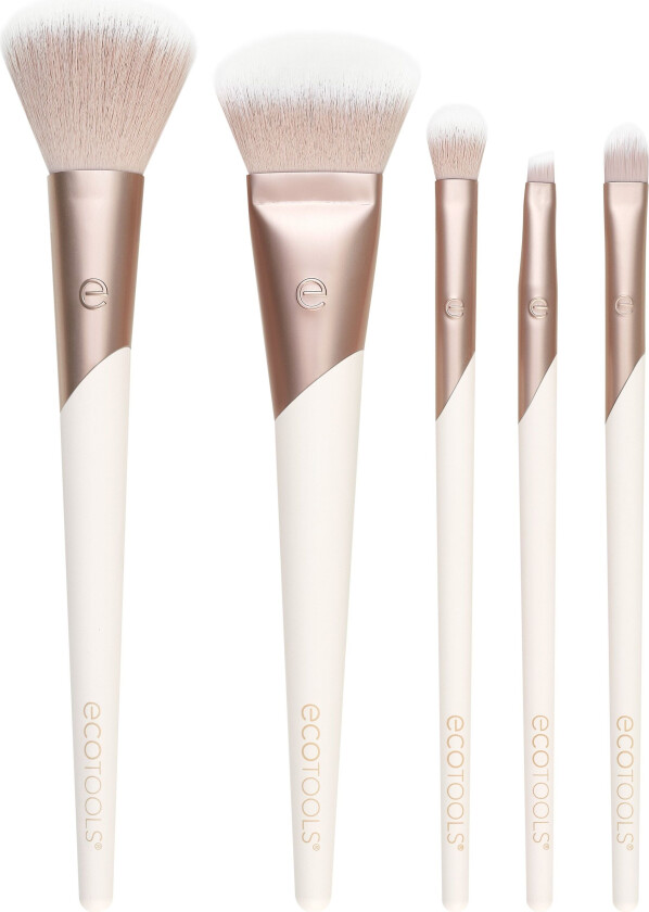 Luxe Collection Natural Elegance Face Makeup Brush Kit