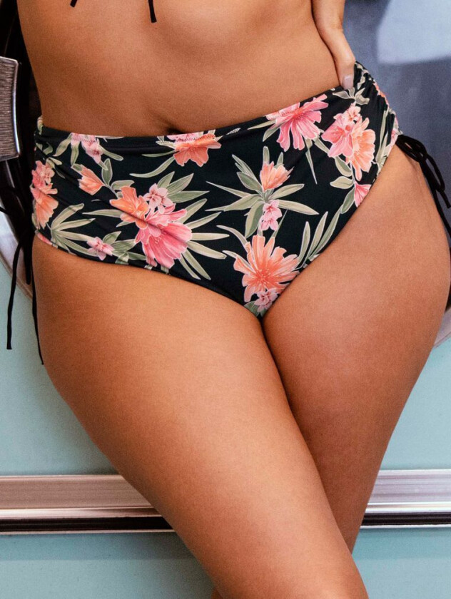 Swim Elomi Dark Tropics Adjustable Bikini Brief 46 46