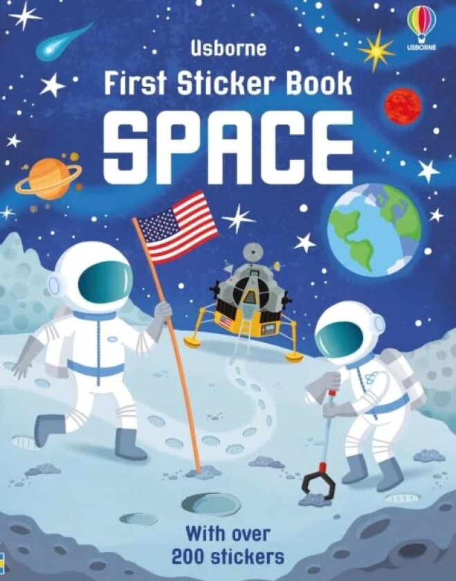 First Sticker Book Space av Sam Smith