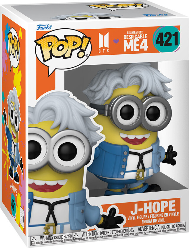 Pop! Vinyl Minions actionfigur (BTS J-Hope)