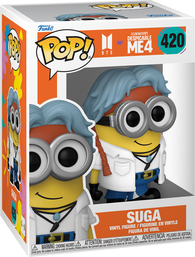Pop! Vinyl Minions actionfigur (BTS Suga)