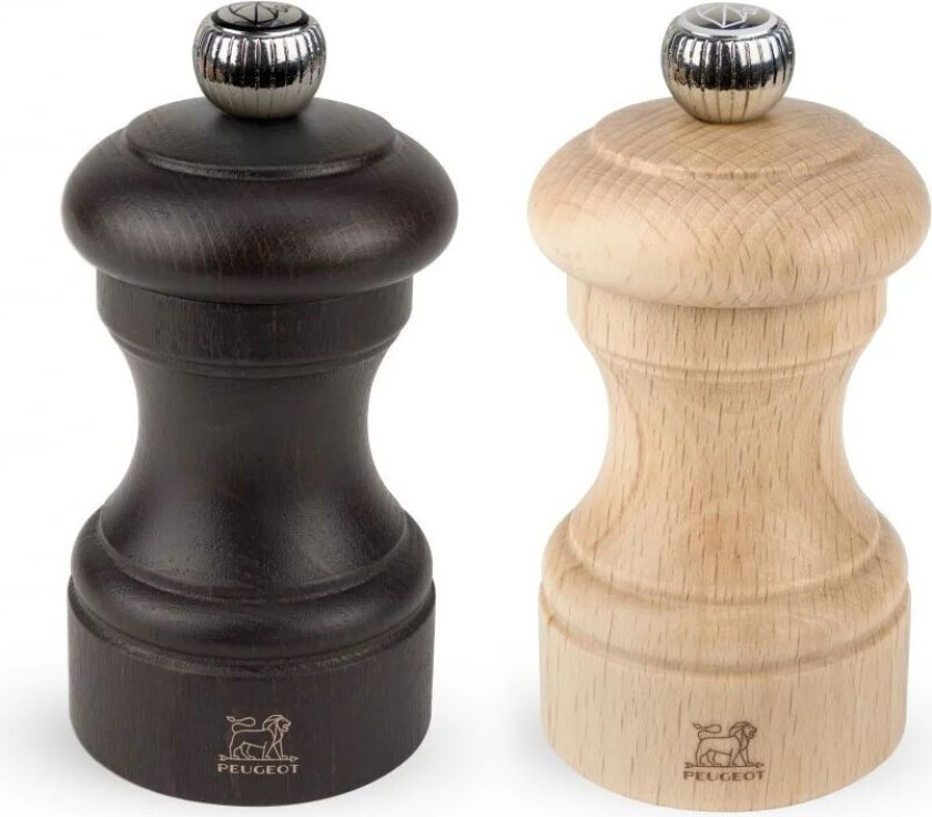 Bistro pepper- og saltkvern brun-natur