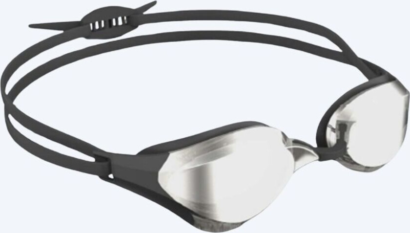Elite svømmebrille - Rattle Pro Mirror - Svart/sølv