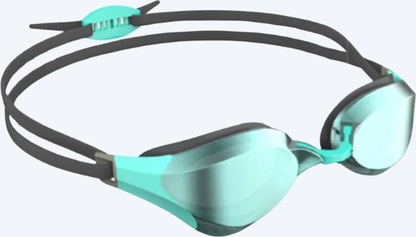 Elite svømmebrille - Rattle Pro Mirror - grønn/grønn