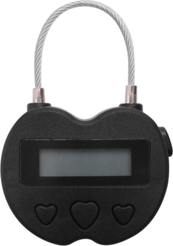 Smart Tidlås med LCD-Skjerm, USB-Lading, Temporær Timer Hengelås, Reise Elektronisk - YNP