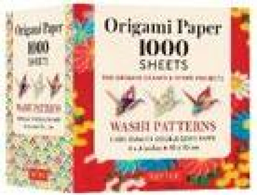 Origami Paper Washi Patterns 1,000 sheets 4' (10 cm)