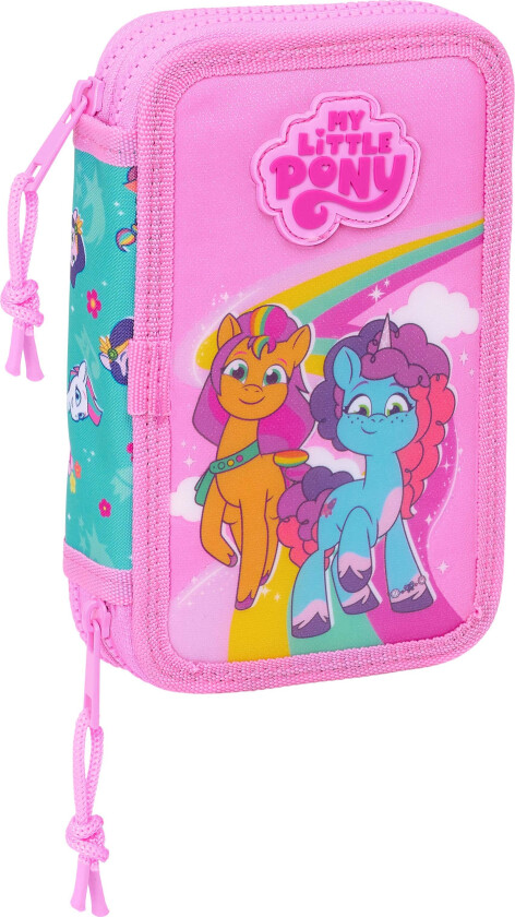 Dreams Dobbeltpennal, Rosa - Pennal - Polyester