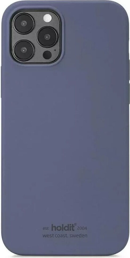 holdit iPhone 12/iPhone 12 Pro Deksel Silikon Pacific Blue