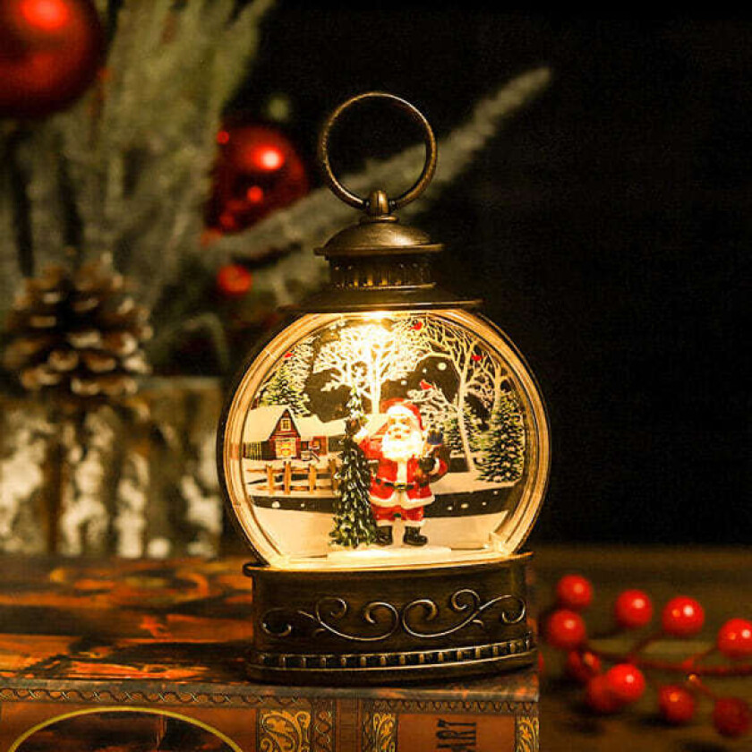 Julekulesnøball, Julekulesnøball Lanterne, Julenissenstil 1