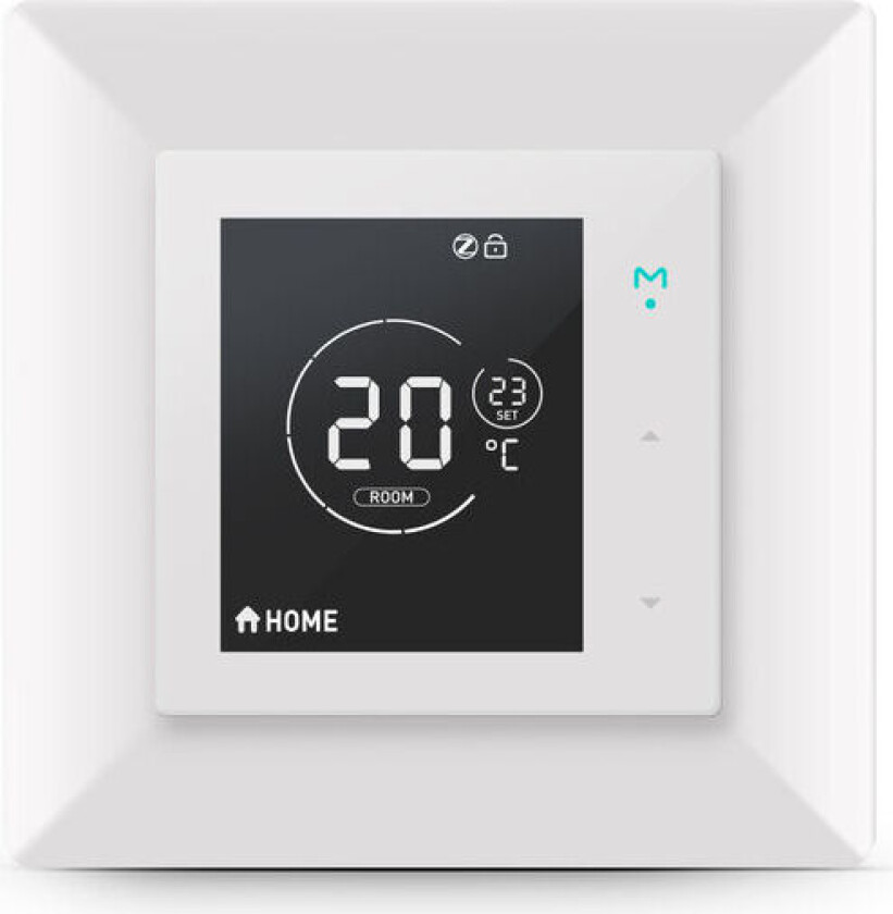 Zigbee Touch Termostat 16A Hvit - 4512752