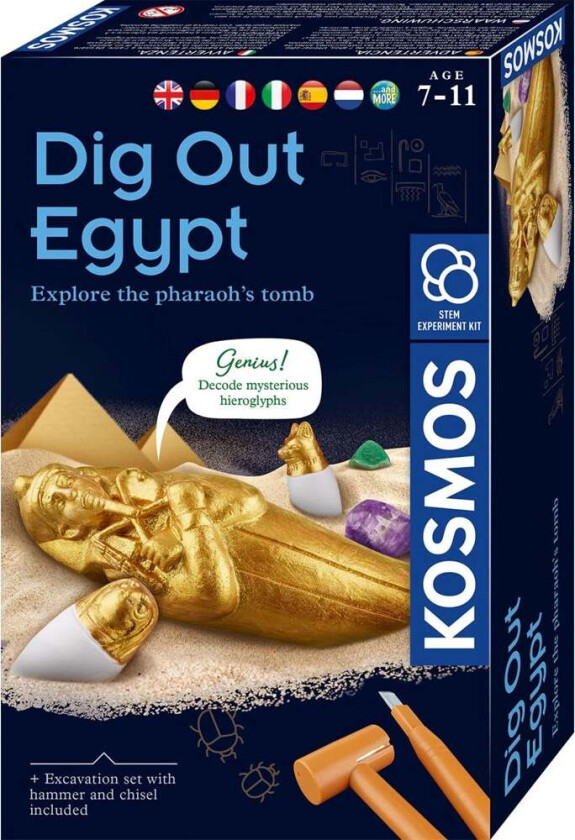 Faraos Skatt Utgravingssett - Eksperiment