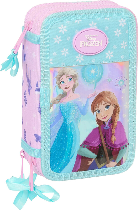 Frozen Cool Days Trippelpennal, Rosa/Turkis - Pennal - Polyester