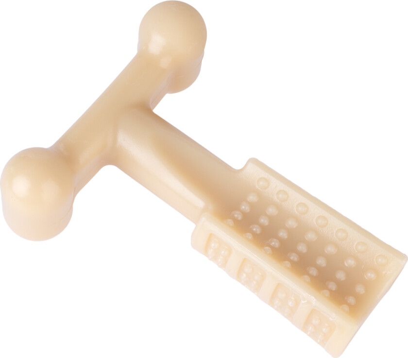 T-formet tyggeleketøy Peanøttsmør - L 14,4 x B 12 x H 5 cm