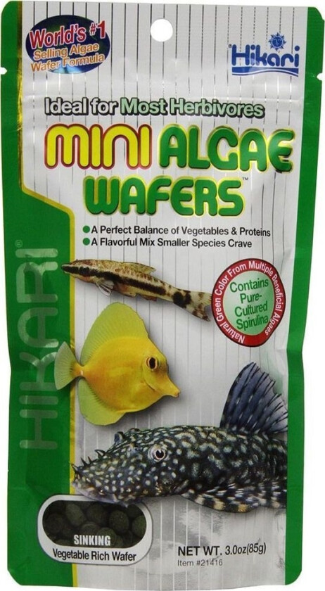 Hikari Hikari Tropoical Mini Algae Wafers 85G