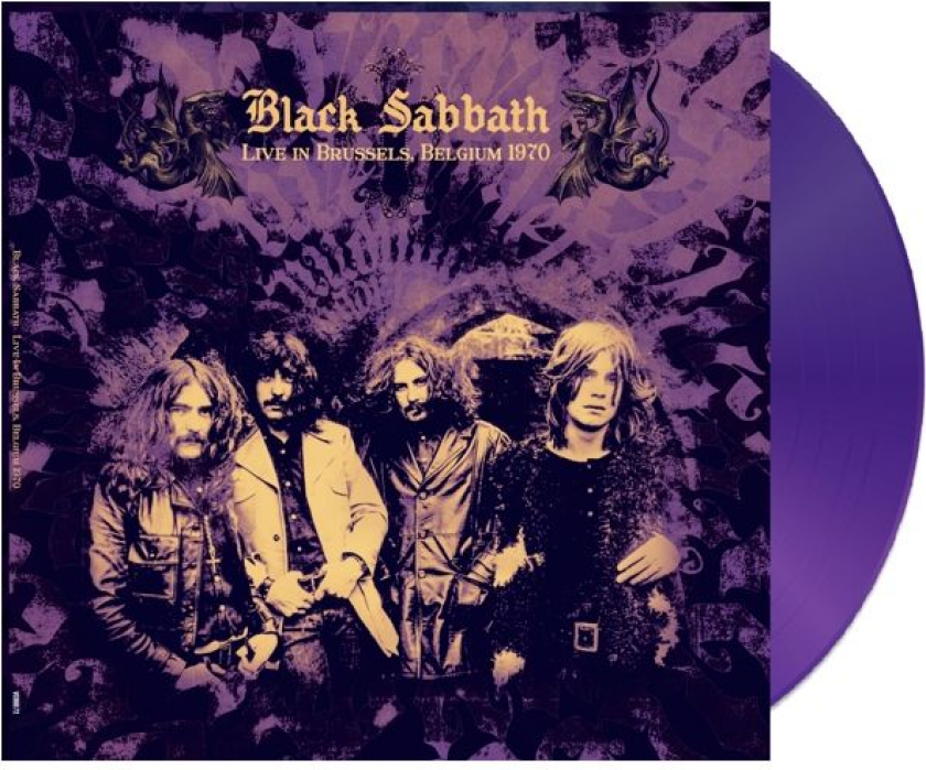 Black Sabbath Live In Brussels, Belgium 1970 LP/Vinyl