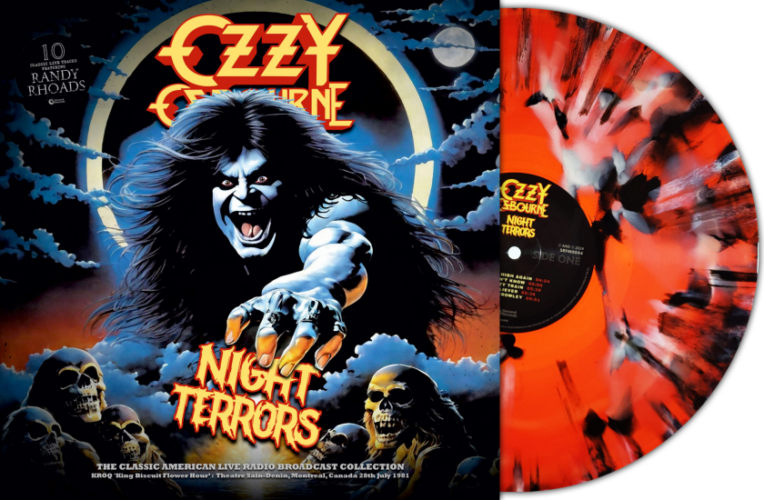 Ozzy Osbourne Night Terrors (Radio Broadcast Recording) LP/Vinyl