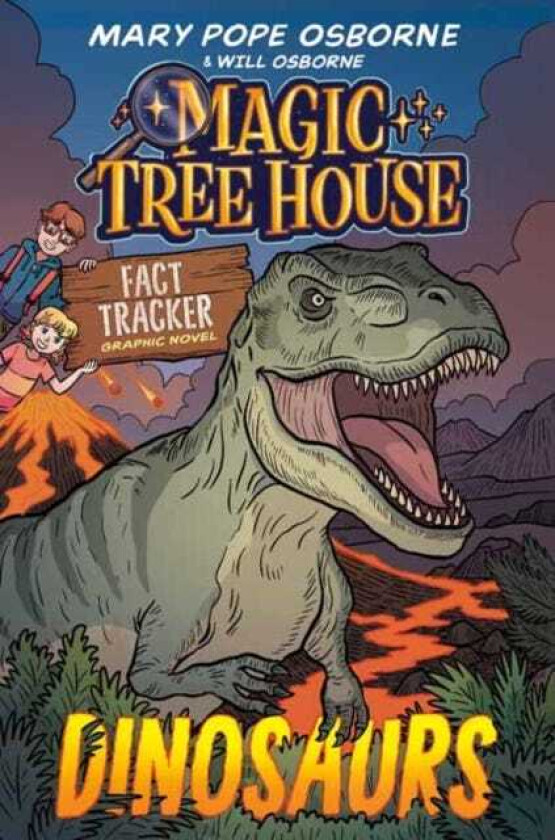Bilde av Magic Tree House Fact Tracker Graphic Novel: Dinosaurs
