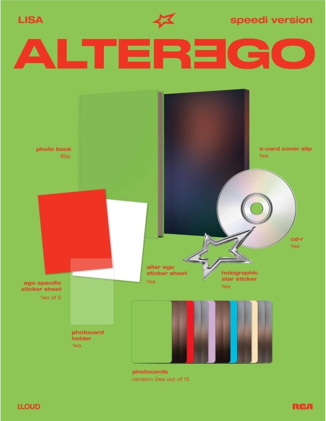 Lisa (Blackpink) Alter Ego CD