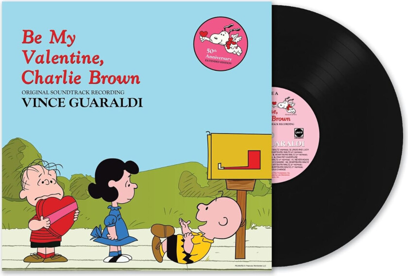 Vince Guaraldi Be My Valentine, Charlie Brown LP/Vinyl