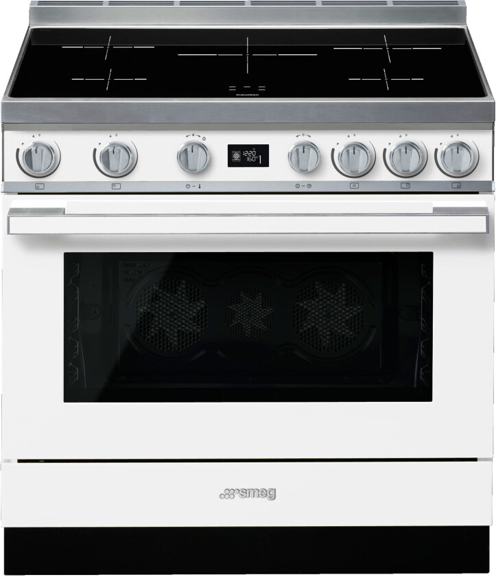 CPF9IPWH Portofino induksjonskomfyr, hvit