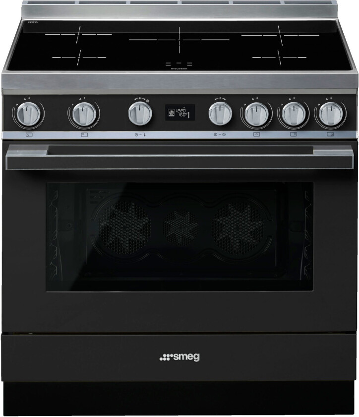 CPF9IPAN Portofino induksjonskomfyr, antrasitt