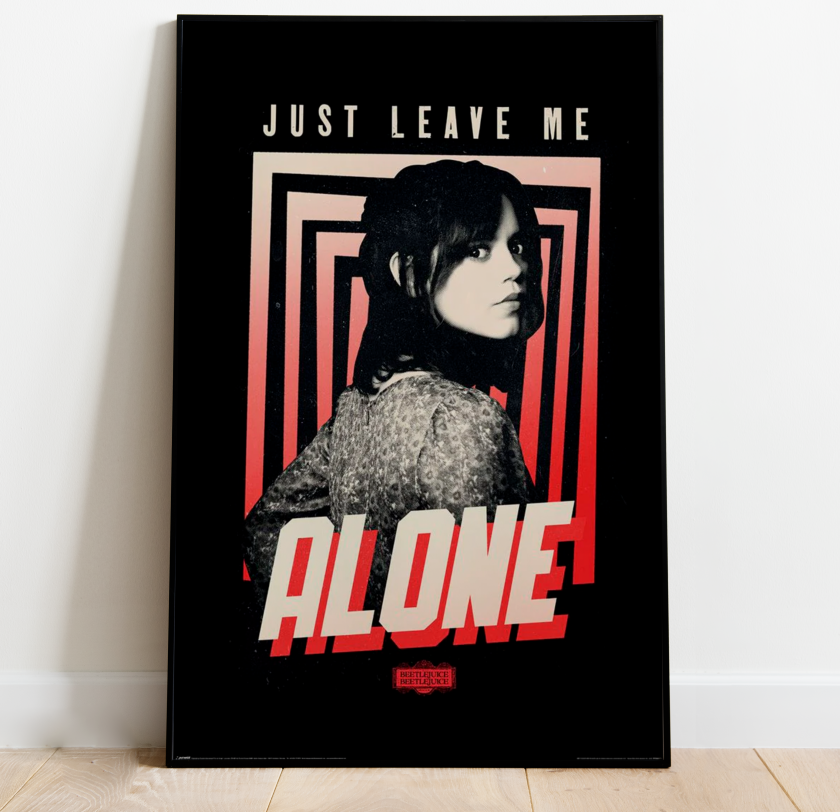 2 Plakat Just Leave Me Alone - 91,5 x 61 cm | Supernerds.no - Norsk Nettbutikk