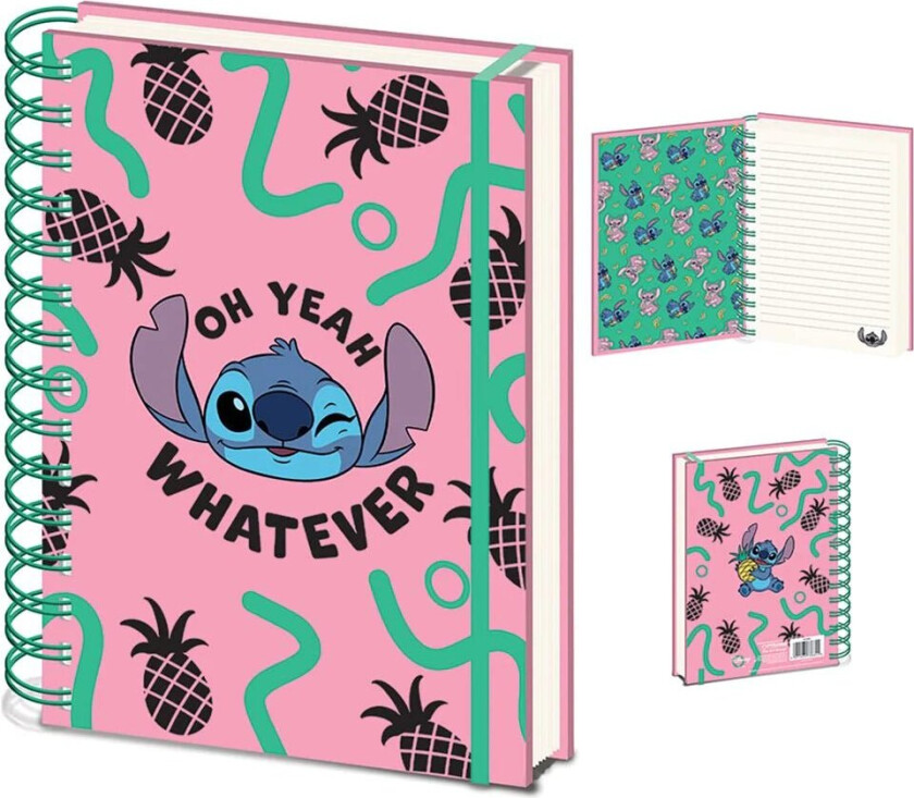 Disney's Lilo and Stitch Notatbok A5 Whatever | Supernerds.no - Norsk Nettbutikk