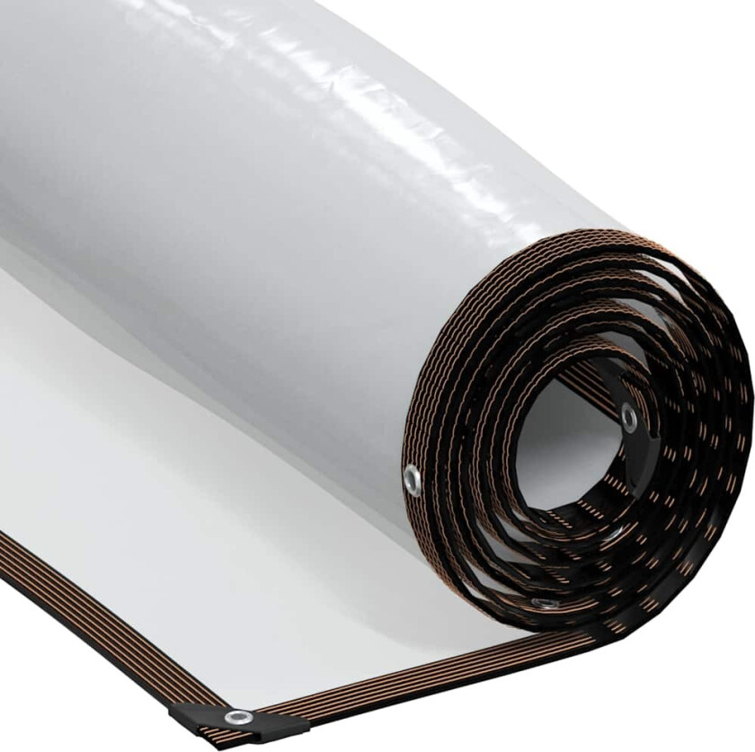 Klar presenning med maljer 3x10 m polyetylen
