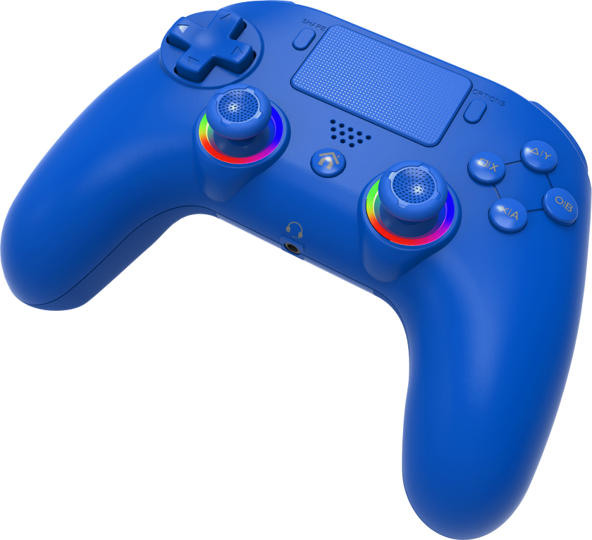 Wireless Led Controller PS4 Blue - PS4/Pc