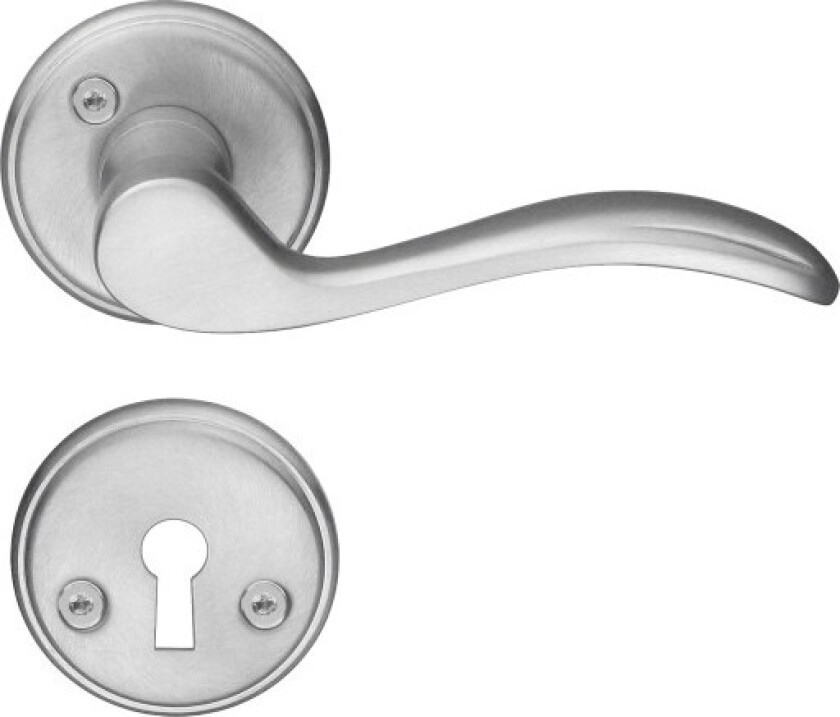 Innvendig håndtak, børstet krom, 3 stk