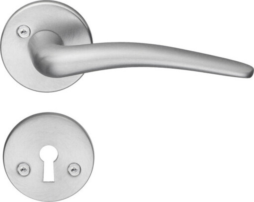 Innvendig håndtak, børstet krom, 3 stk