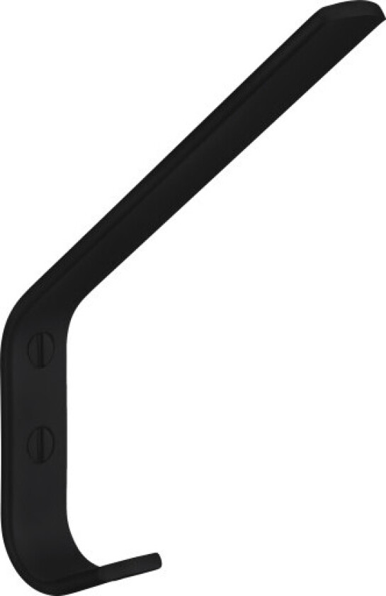 Luekrok, sort aluminium, høyde 140 mm