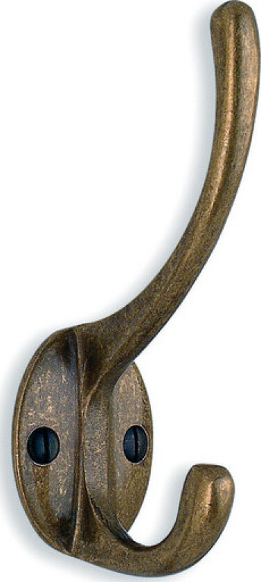 Luekrok, antikkbehandlet messingfinish