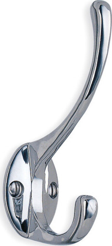 Luekrok, polert krom, høyde 110 mm