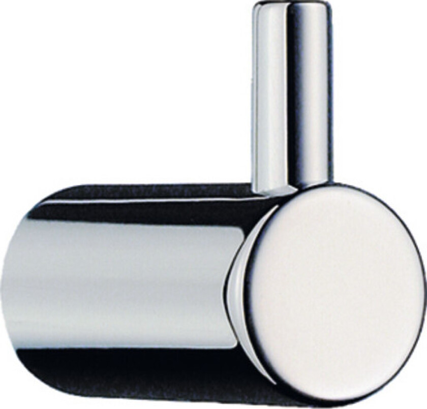 Enkel krok, forkrommet rustfritt stål, høyde 30 mm