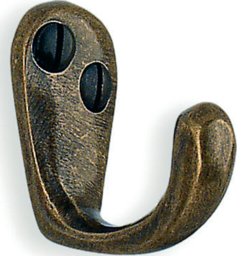 Enkel krok, antikkbehandlet messingfinish