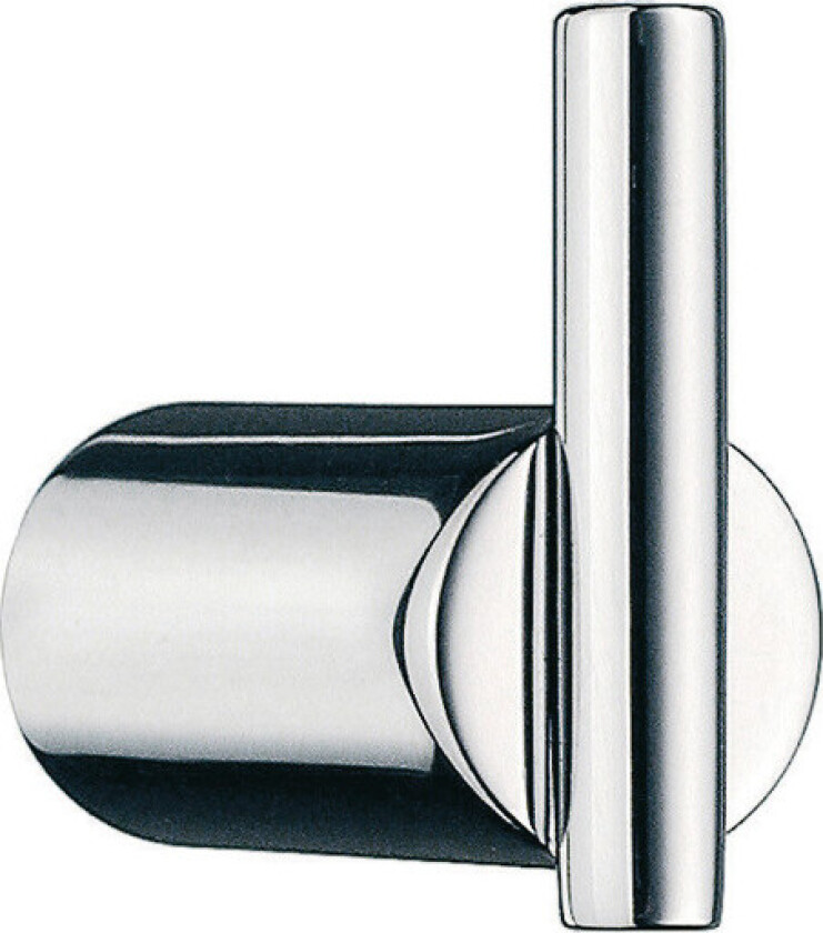 Enkel krok, forkrommet rustfritt stål, høyde 30 mm