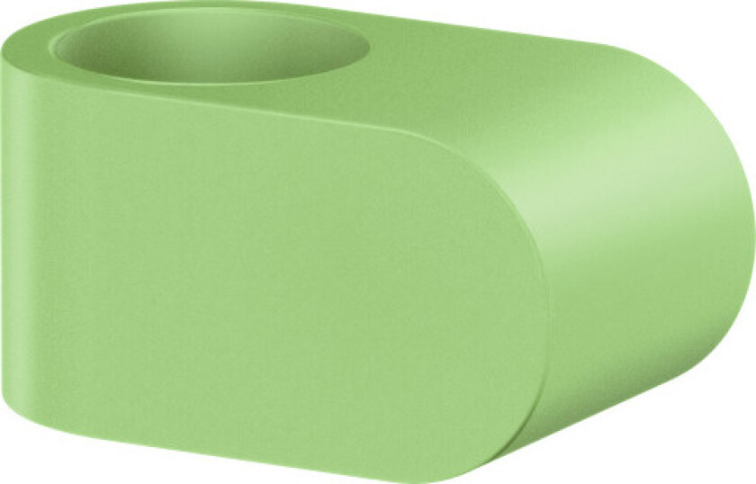 Dørstopper for dørhåndtak, grønn gummi, Lime.