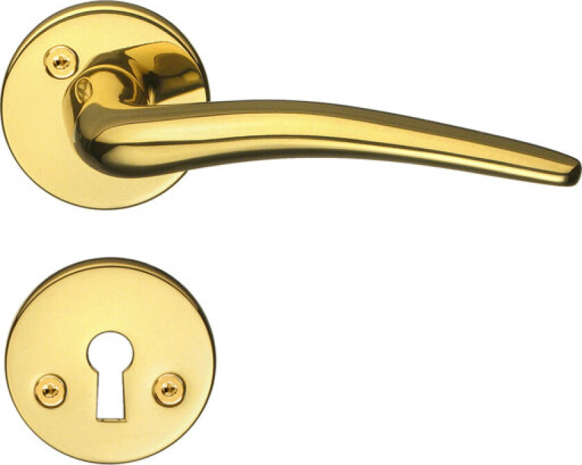 Innvendig håndtak, polert messingfinish, PVD