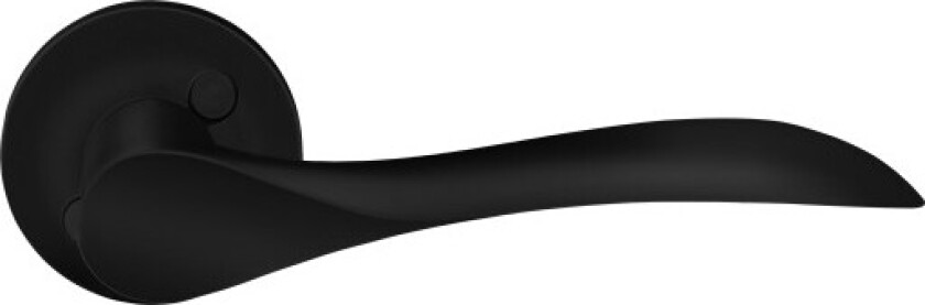 Utehåndtak, sort, håndtakslengde 128 mm