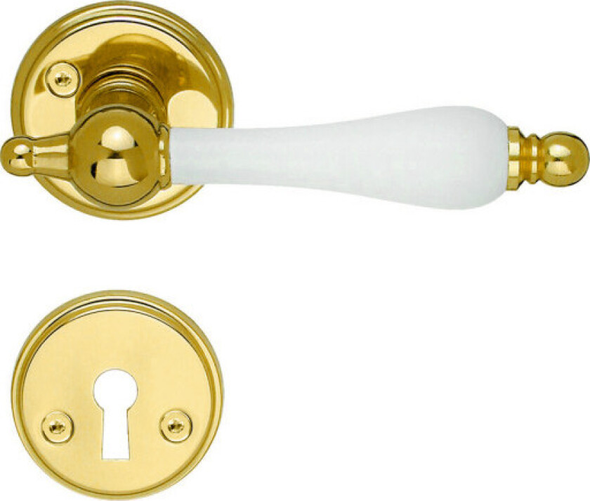 Innvendig håndtak, polert messingfinish