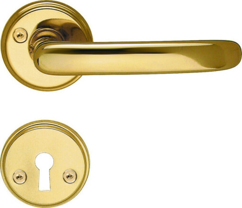 Innvendig håndtak, polert messingfinish, PVD