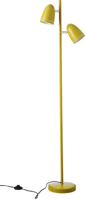 Dynamo Twin gulvlampe, gul