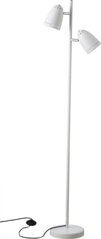 Dynamo Twin gulvlampe, hvid