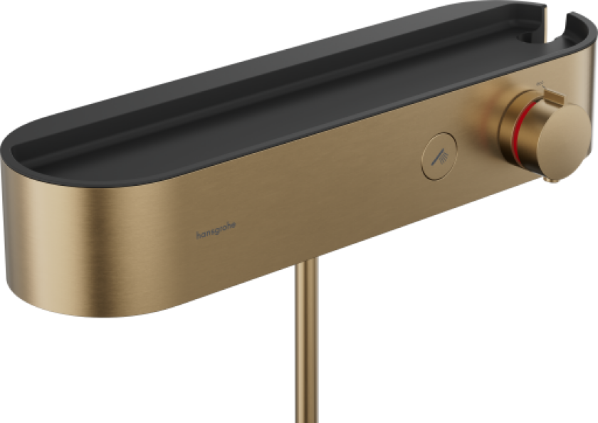 ShowerTablet Select dusjbatteri, børstet bronse